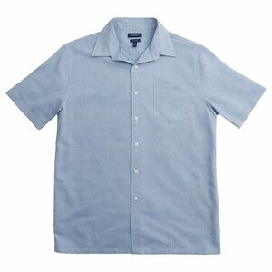 CROFT & BARROW Men’s Easy Care Light Blue Casual Button Down Shirt Size Medium
